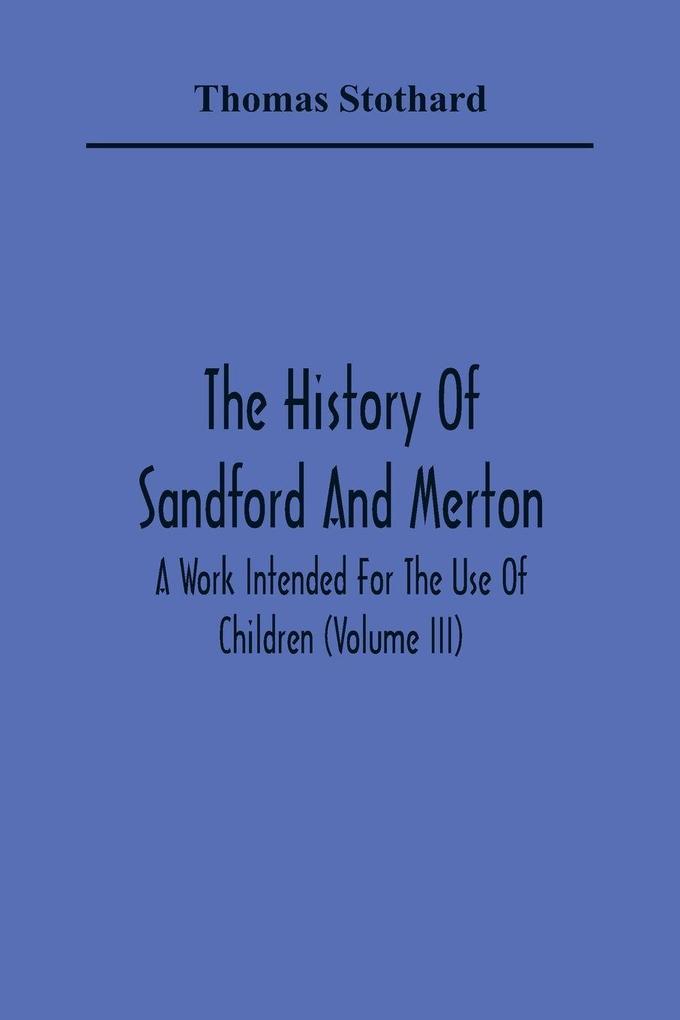 The History Of Sandford And Merton