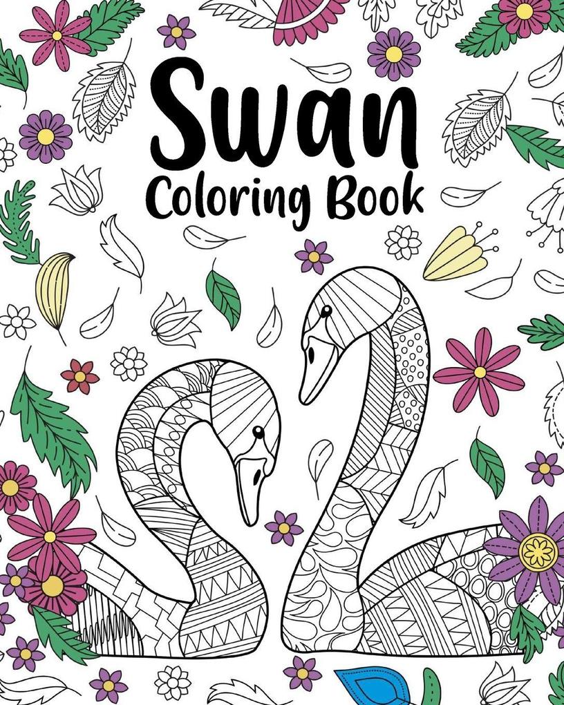 Swan Coloring Book