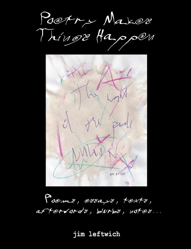 Poetry makes things happen