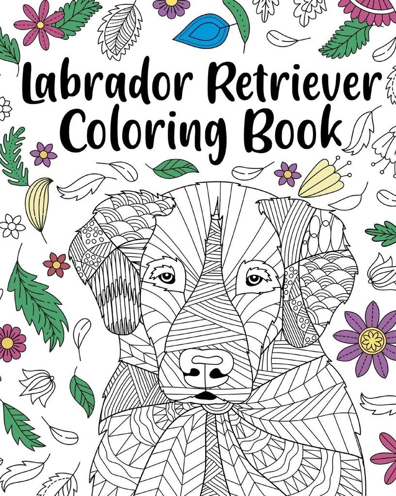 Labrador Retriever Coloring Book