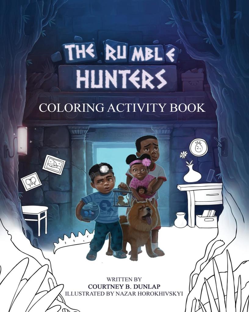 The Rumble Hunters Coloring Activity Book