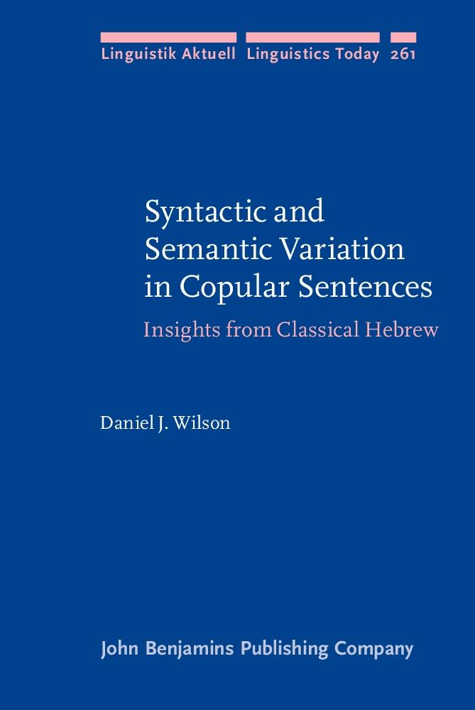 Syntactic and Semantic Variation in Copular Sentences