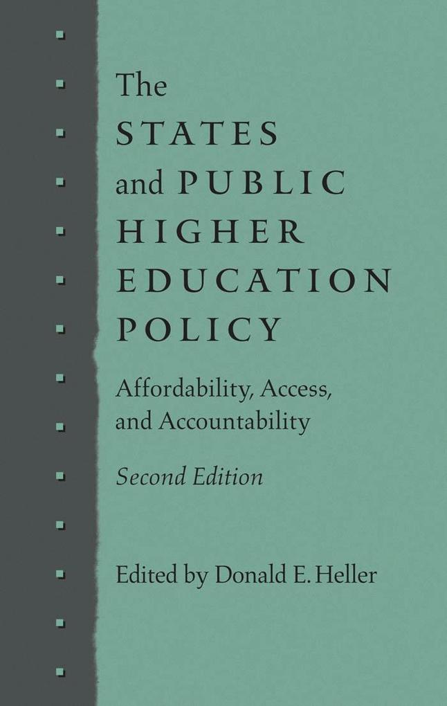 States and Public Higher Education Policy