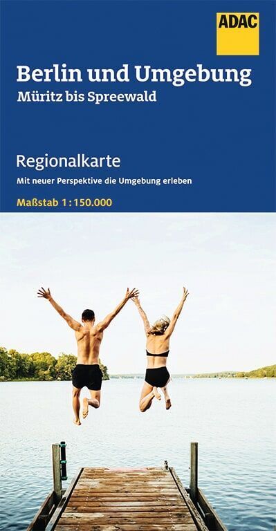 ADAC Regionalkarte Blatt 6 Berlin und Umgebung 1:150 000