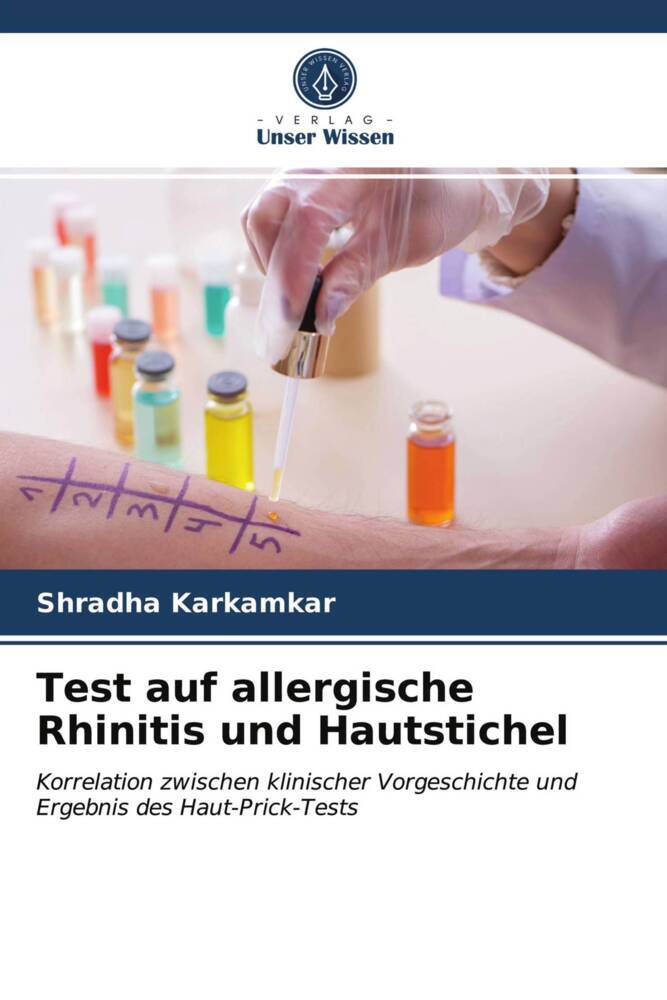 Test auf allergische Rhinitis und Hautstichel
