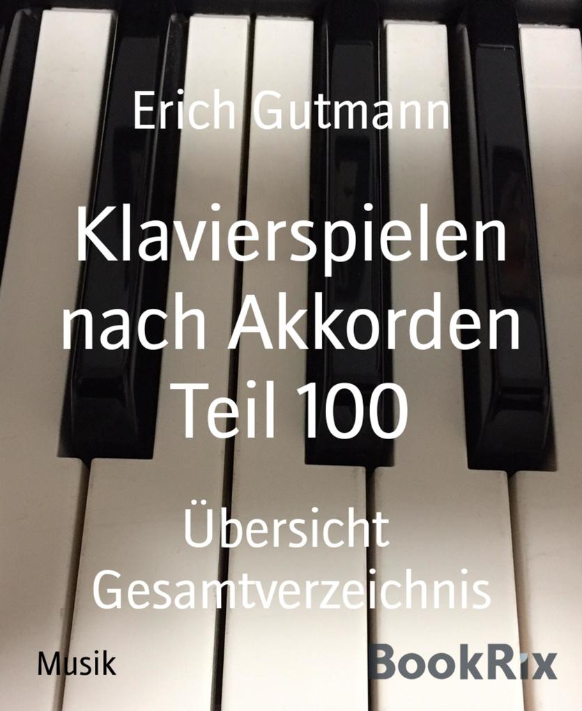 Klavierspielen nach Akkorden Teil 100
