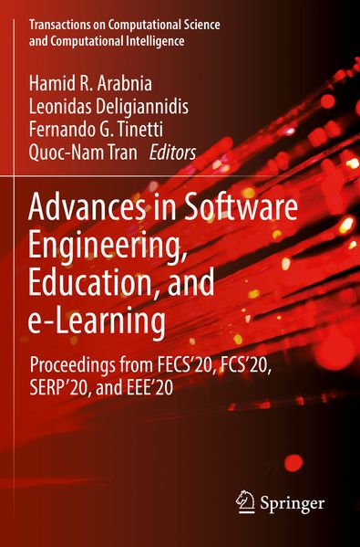 Advances in Software Engineering Education and e-Learning