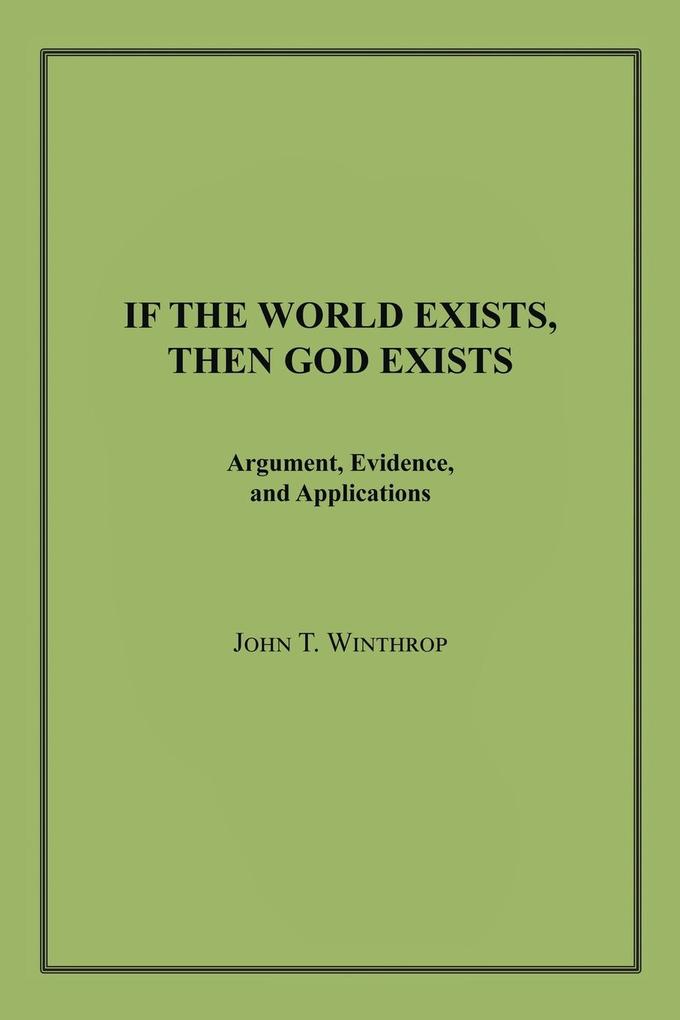 If the World Exists Then God Exists