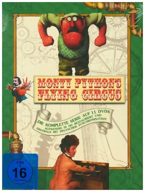 Monty Python‘s Flying Circus - Die komplette Serie auf DVD (Staffel 1-4)