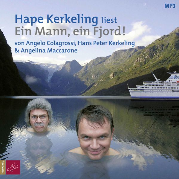 Ein Mann ein Fjord