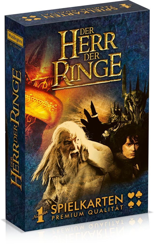 Image of Winning Moves - Number 1 Spielkarten - Herr der Ringe