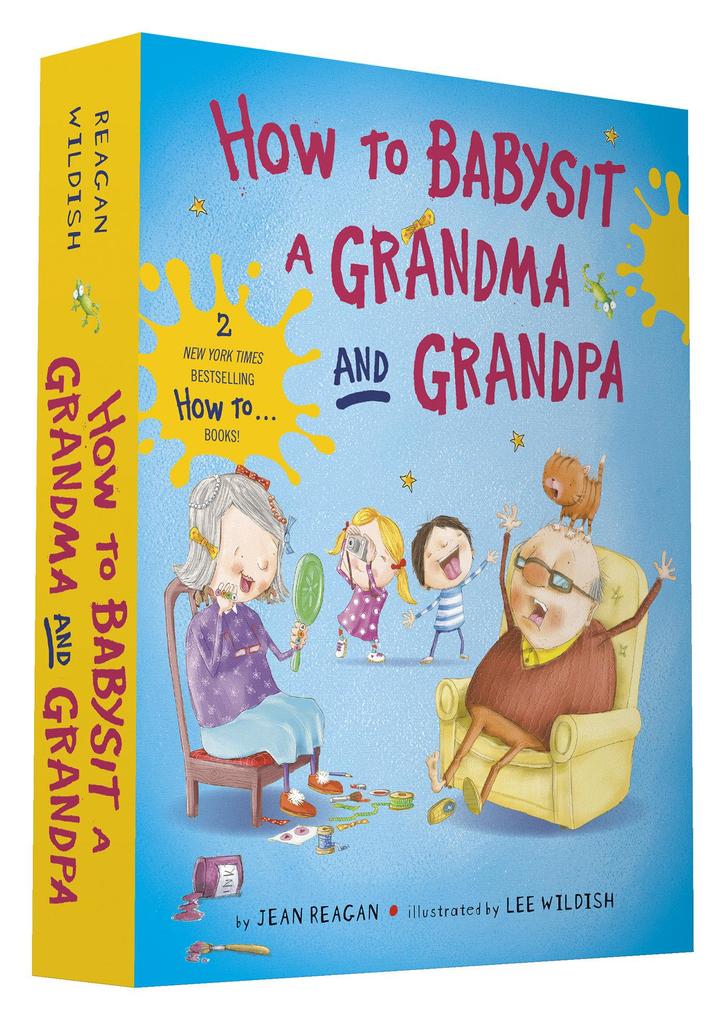 Image of How to Babysit a Grandma and Grandpa Board Book Boxed Set