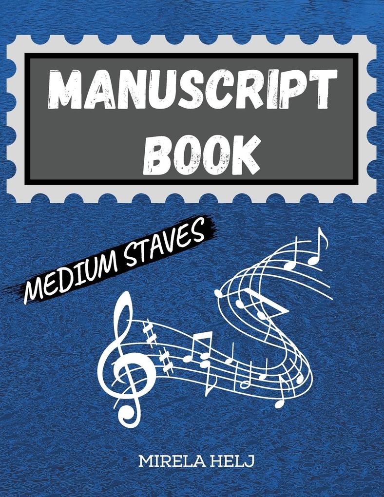 Manuscript Book Medium Staves