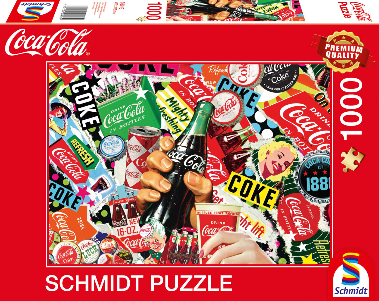 Image of Schmidt Spiele - Coca Cola is it! 1000 Teile