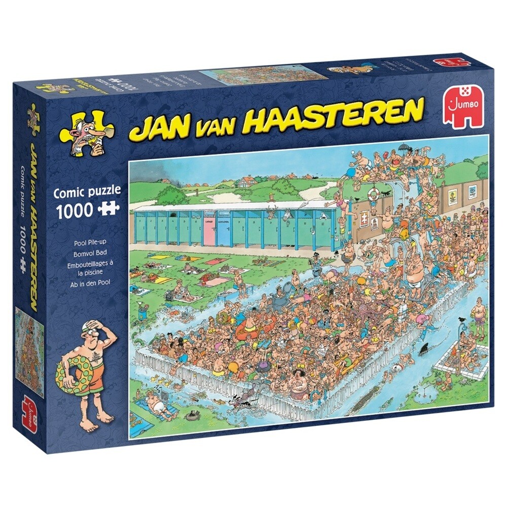 Jumbo Spiele - Jan van Haasteren - Ab in den Pool! 1000 Teile