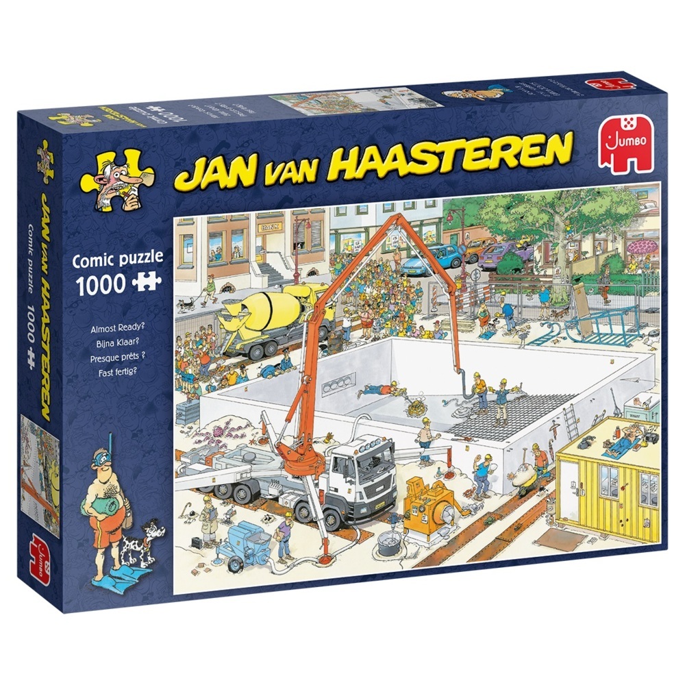 Image of Fast Fertig, Jan van Haasteren 1.000 Teile