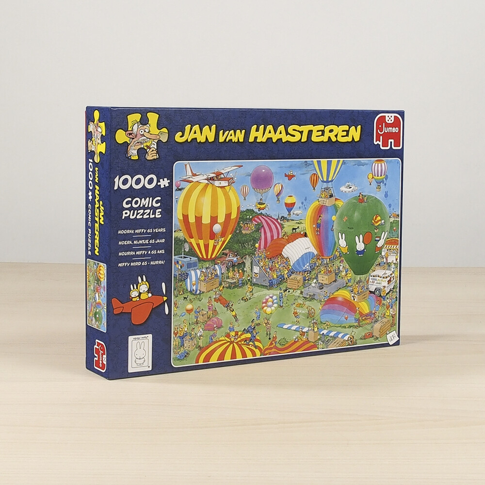 Image of Jumbo Spiele - Jan van Haasteren - Hurra Miffy 65 Jahre Jubiläum 1000 Teile