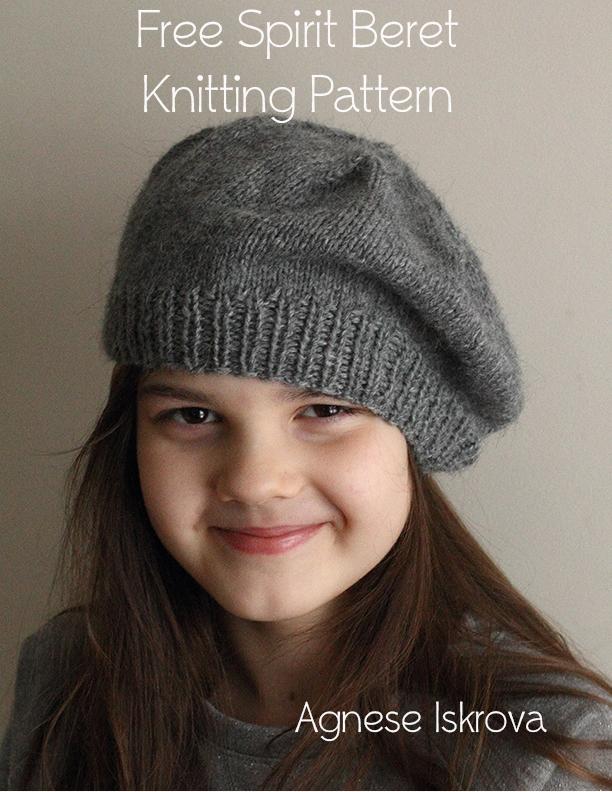 Free Spirit Beret Knitting Pattern - Agnese Iskrova