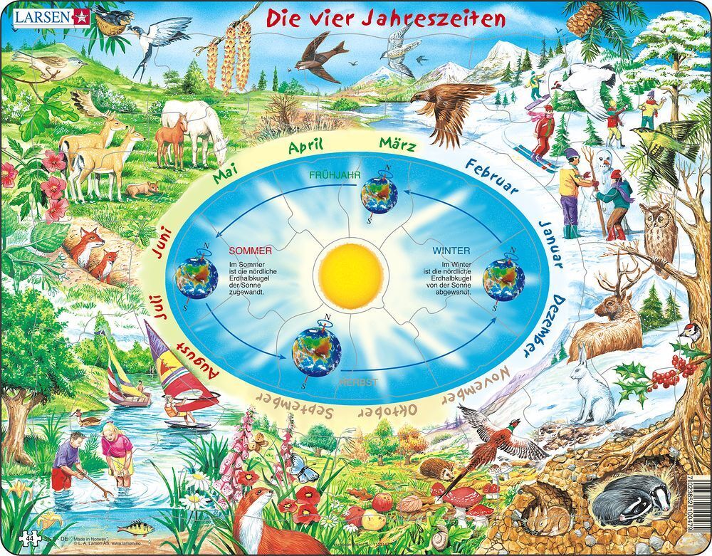 Image of Die Jahreszeiten (Kinderpuzzle)