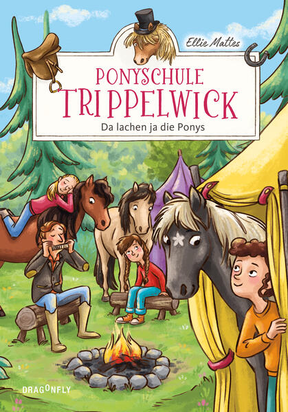 Image of Da Lachen Ja Die Ponys / Ponyschule Trippelwick Bd.5 - Ellie Mattes, Gebunden