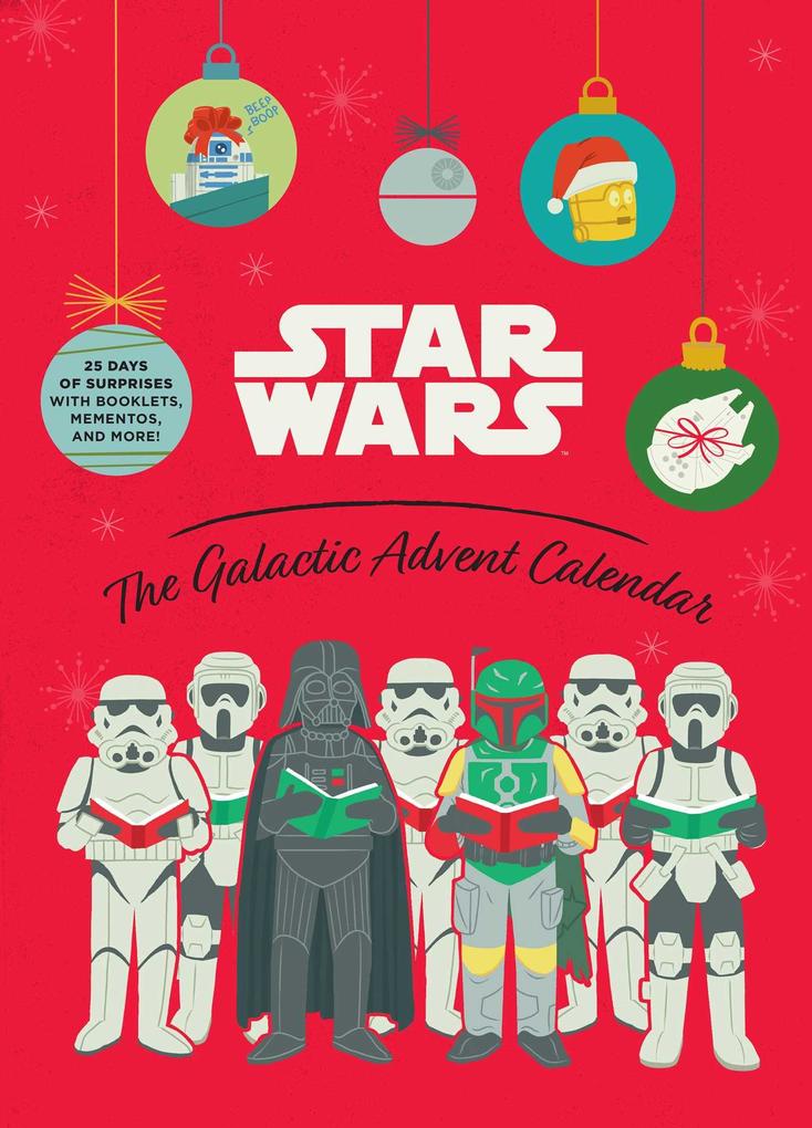 Star Wars: The Galactic Advent Calendar: 25 Days of Surprises with Booklets Trinkets and More! (2021 Advent Calendar Countdown to Christmas Offici