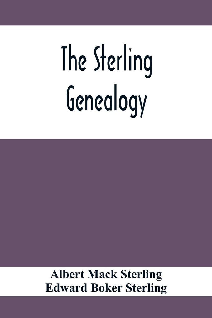 The Sterling Genealogy