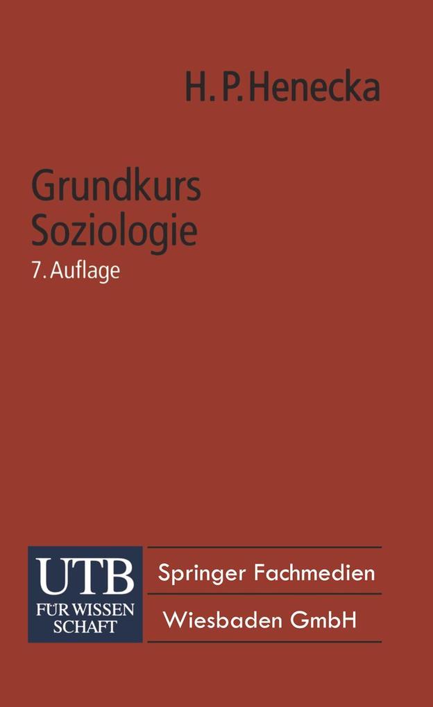 Grundkurs Soziologie