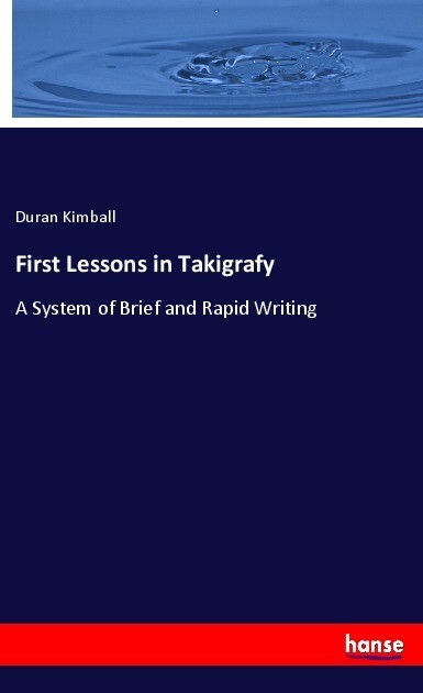 First Lessons in Takigrafy