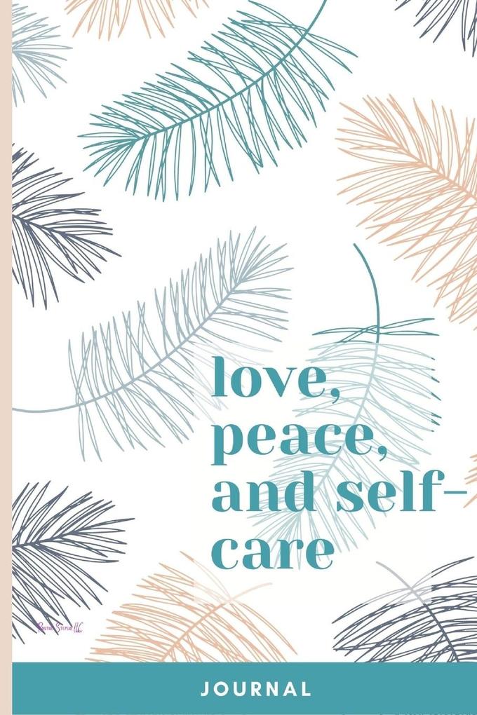 Image of Love Peace and Self-Care Journal