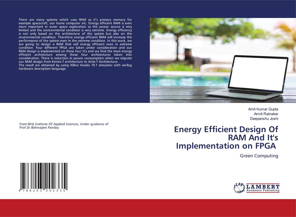 Energy Efficient  Of RAM And It‘s Implementation on FPGA
