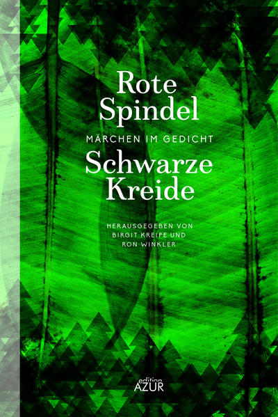Rote Spindel Schwarze Kreide