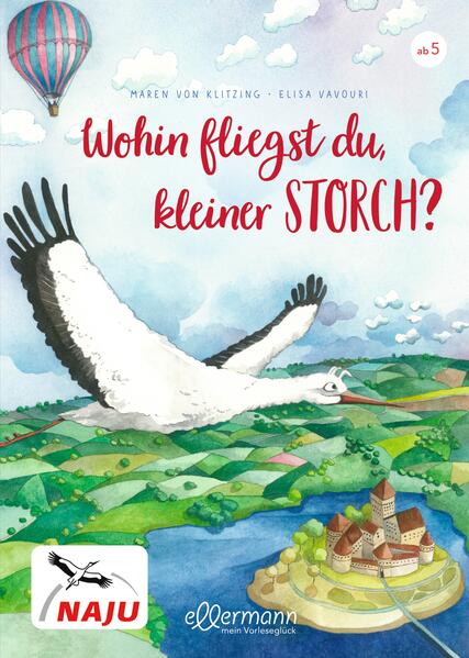 Wohin fliegst du kleiner Storch?