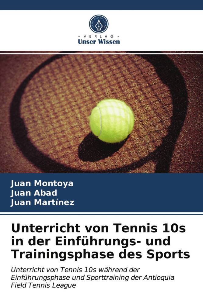Unterricht von Tennis 10s in der Einführungs- und Trainingsphase des Sports