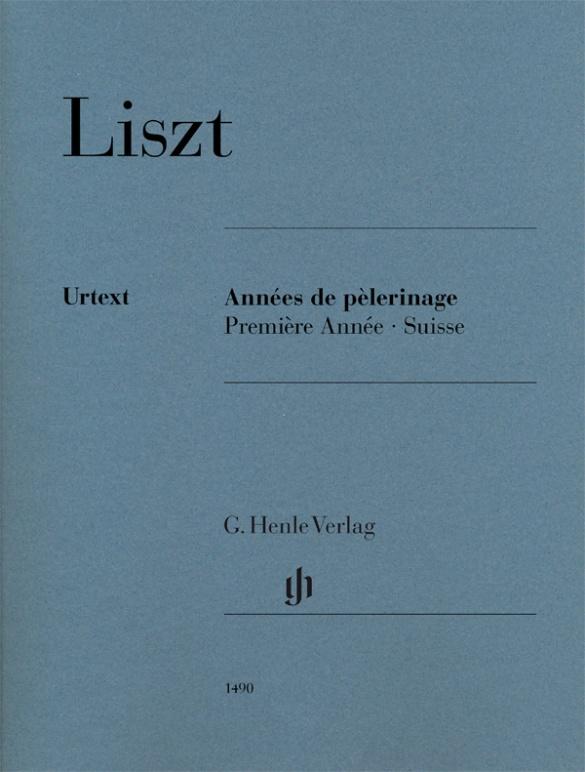 Liszt Franz - Années de pèlerinage Première Année - Suisse