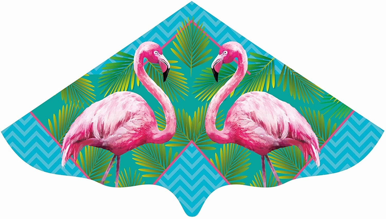 Paul Günther 1108 - Kinderdrachen mit Flamingo Motiv Einleiner Drachen 115 x 63