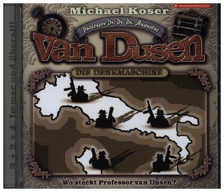 Wo steckt Prof. van Dusen 1 Audio-CD 1 Audio-CD