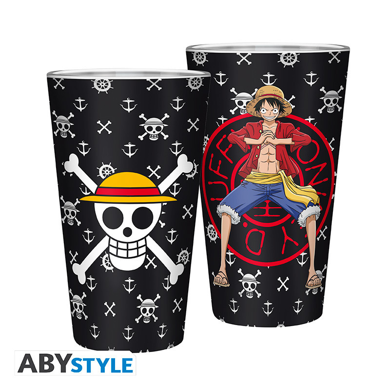 ABYstyle One Piece Luffy XL Trinkglass 400ml