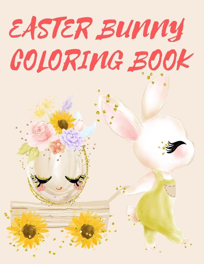 Easter Bunny Coloring Book