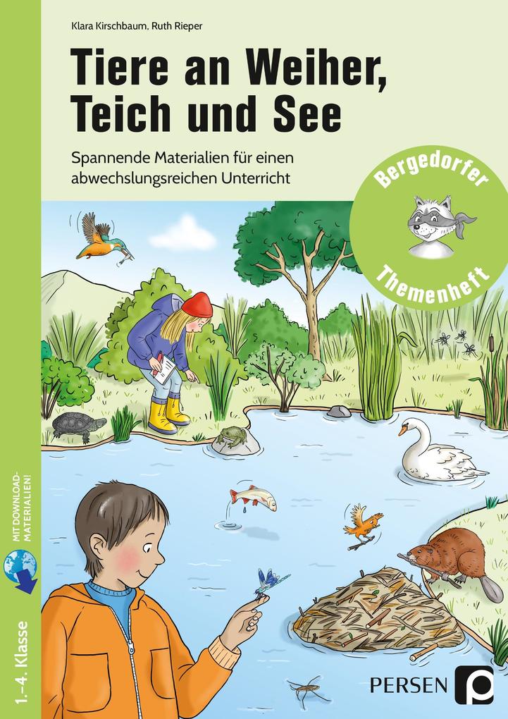 Tiere an Weiher Teich und See