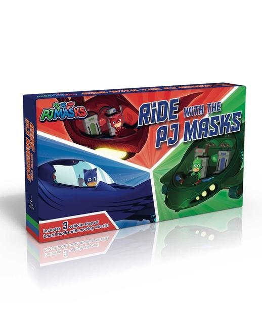 Ride with the Pj Masks (Boxed Set): To the Cat-Car!; Go Go Gekko-Mobile!; Fly High Owl Glider!