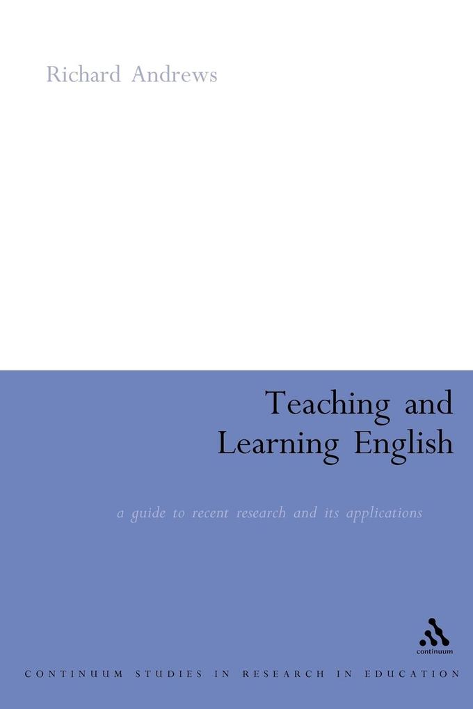 Teaching and Learning English
