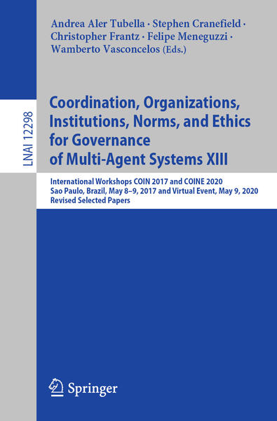 Coordination Organizations Institutions Norms and Ethics for Governance of Multi-Agent Systems XIII