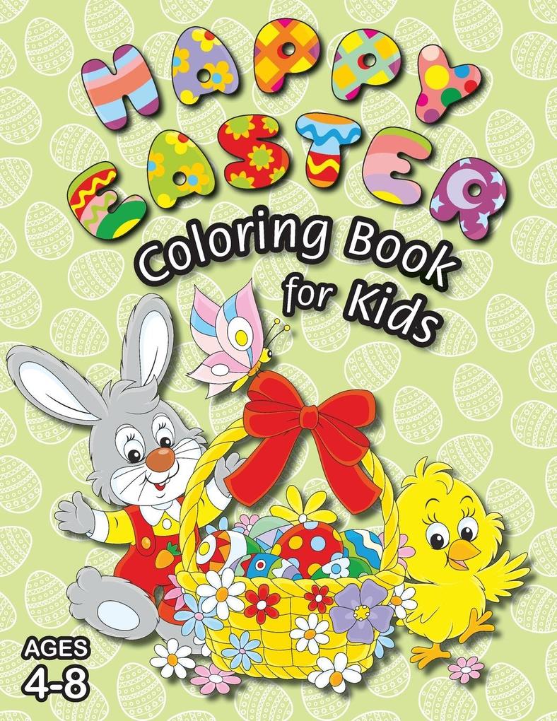 Image of Happy Easter Coloring Book for Kids