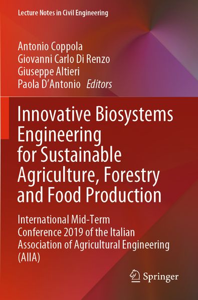 Innovative Biosystems Engineering for Sustainable Agriculture Forestry and Food Production