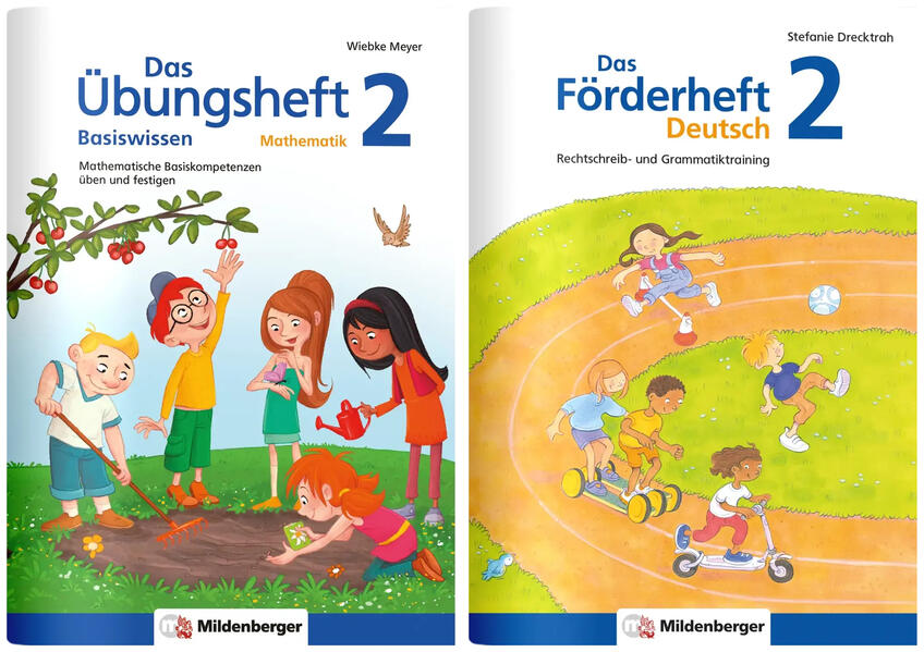 Image of Sicher ins 3. Schuljahr - Paket: Förderprogramm Rechnen - Schreiben - Grammatik · Klasse 2, 2 Teile
