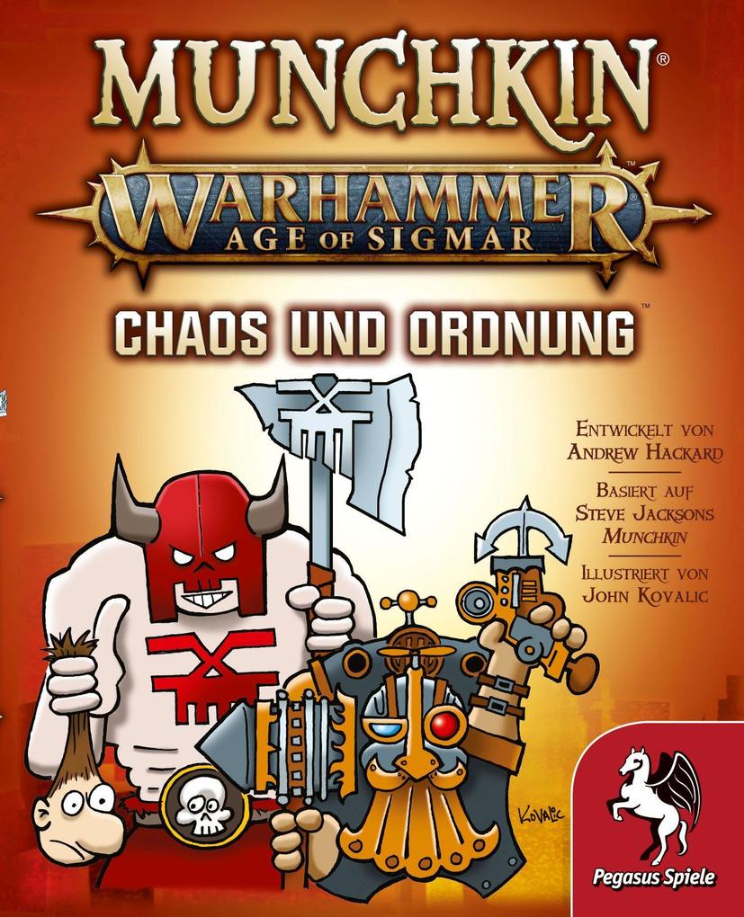 Image of Munchkin Warhammer Age of Sigmar, Chaos & Ordnung (Spiel-Zubehör)