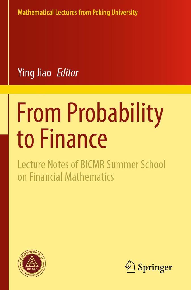 From Probability to Finance