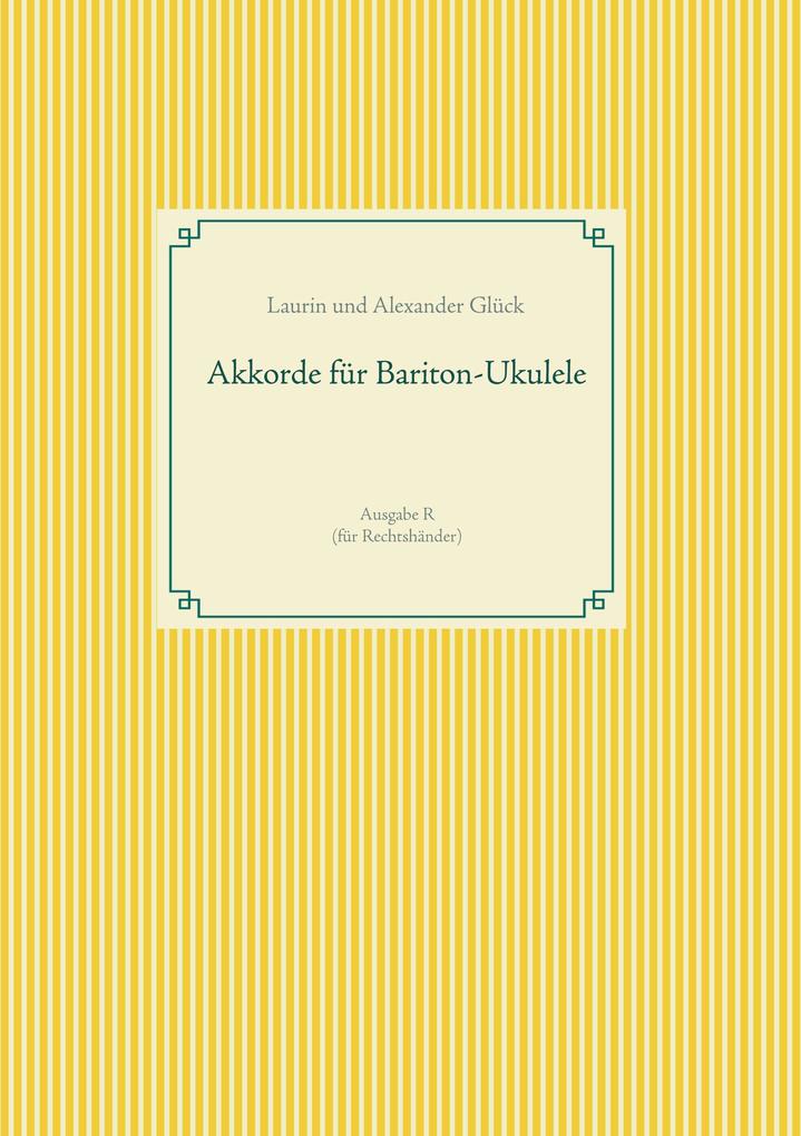 Akkorde für Bariton-Ukulele (G-Stimmung)