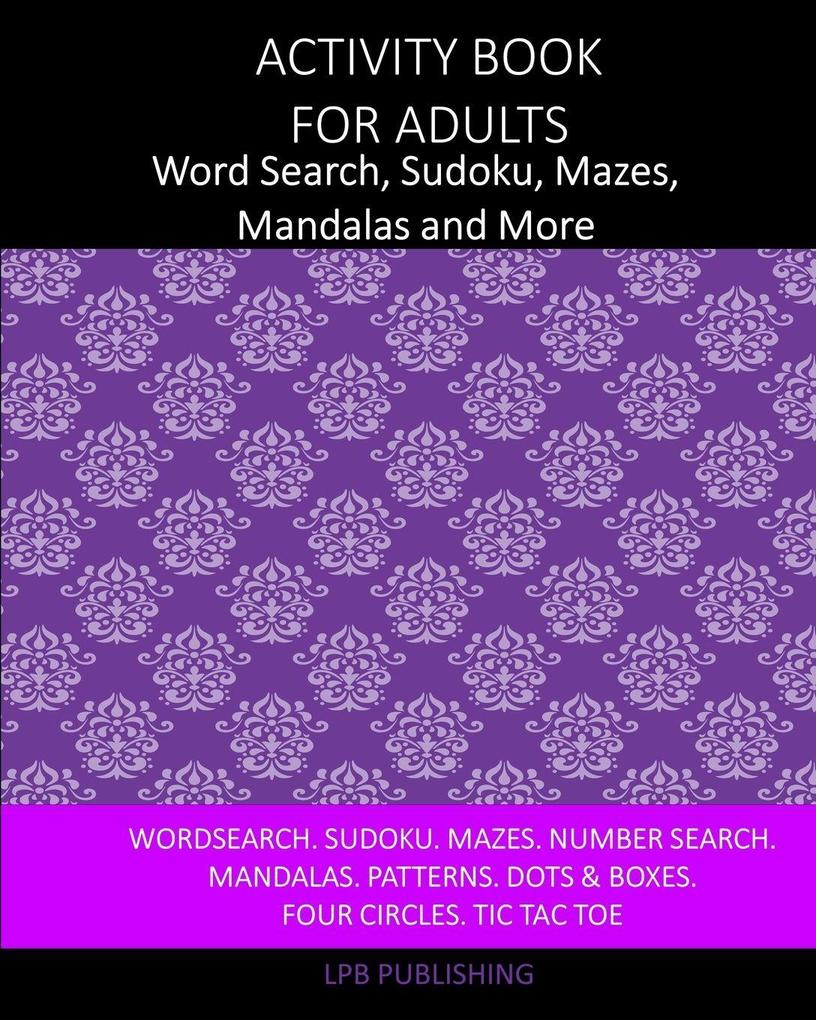 Activity Book For Adults