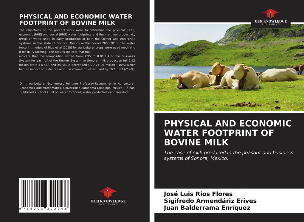PHYSICAL AND ECONOMIC WATER FOOTPRINT OF BOVINE MILK